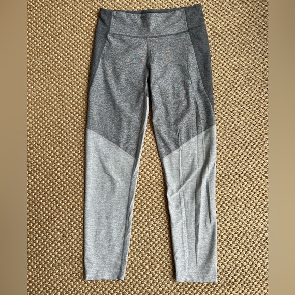 Outdoor voices grey color block leggings - Picture 1 of 3